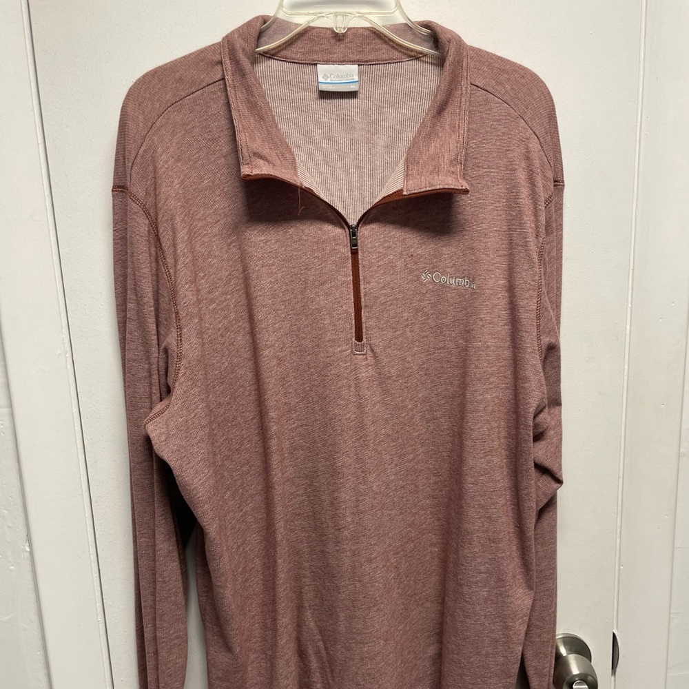 Men’s Columbia ¼ zip Pull Over Sweater